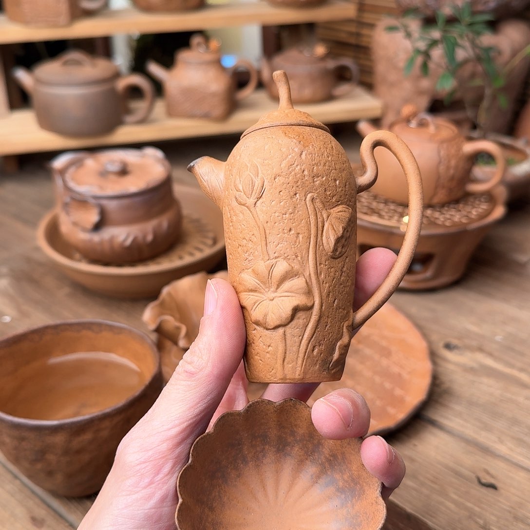 原矿老岩泥茶器系列