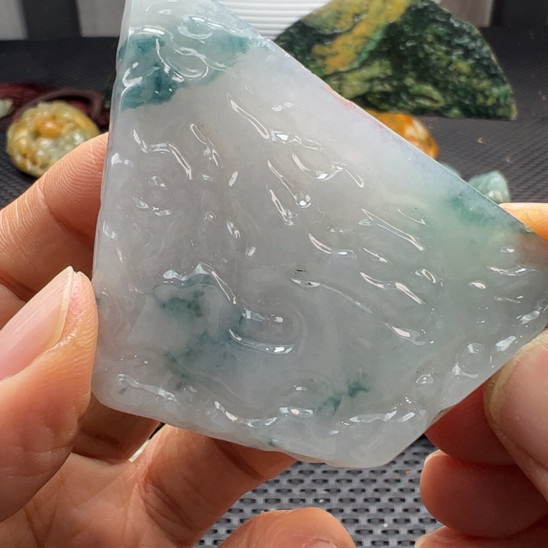 翡翠裸石缅甸翡翠