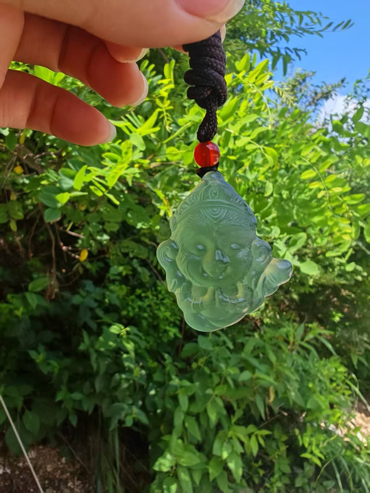 岫岩玉生肖属相猴子