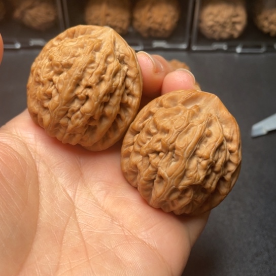 【闪购商品】把件文玩核桃给****光红锦鲤……