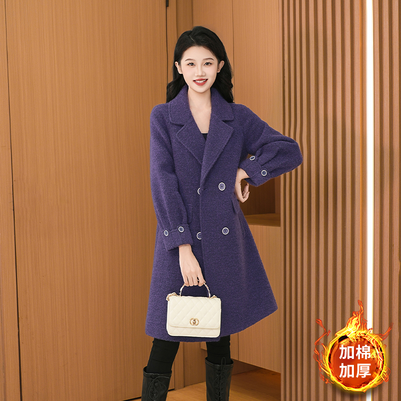 【内里加棉】2025新款时尚大气减龄休闲显瘦韩版洋气加棉外套JX1568