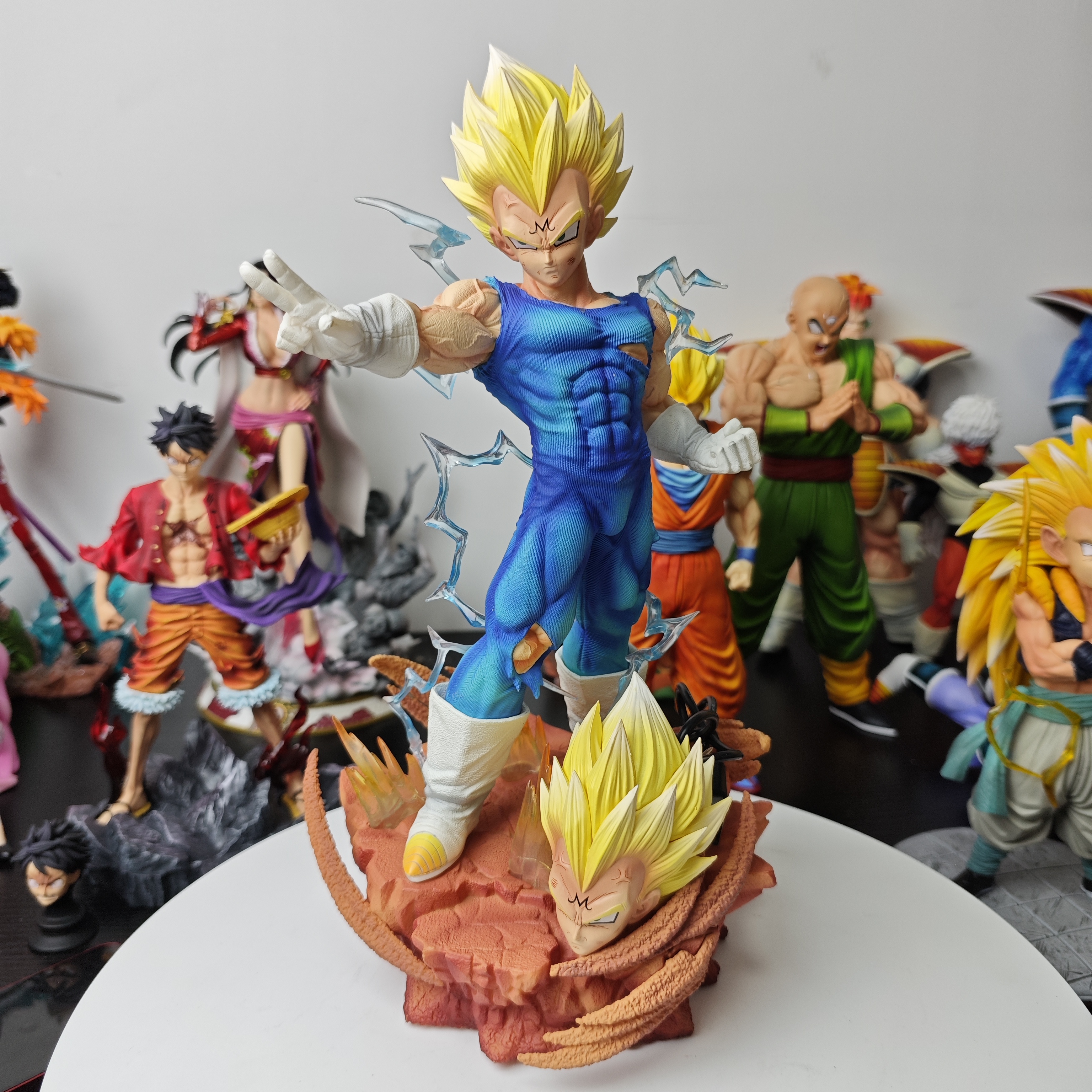 七龙珠 LK无限魔人贝吉塔 31cm 双头雕 手办雕像摆件 全款现货