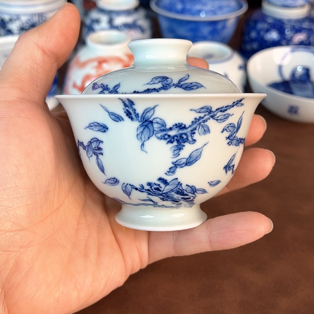 杯景德镇全手工手绘陶瓷