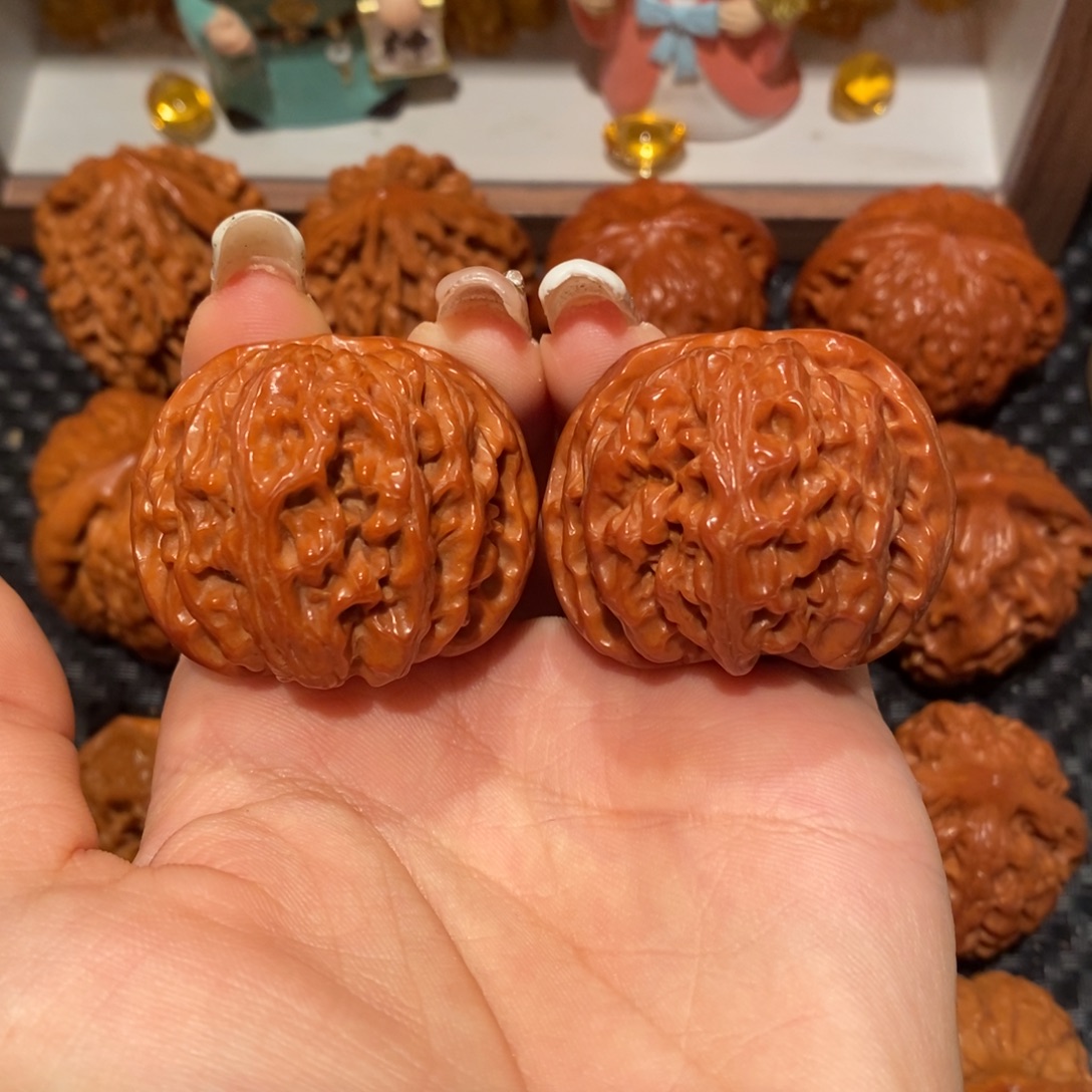 桃核吊坠39.3苹果园，0795