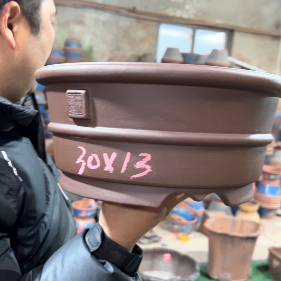 紫砂花盆紫砂花盆