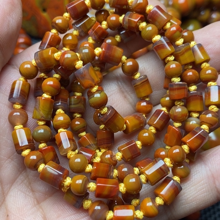 玛瑙/玉髓项链未镶嵌