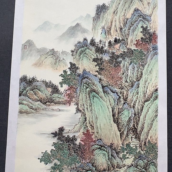国画书画作品多次