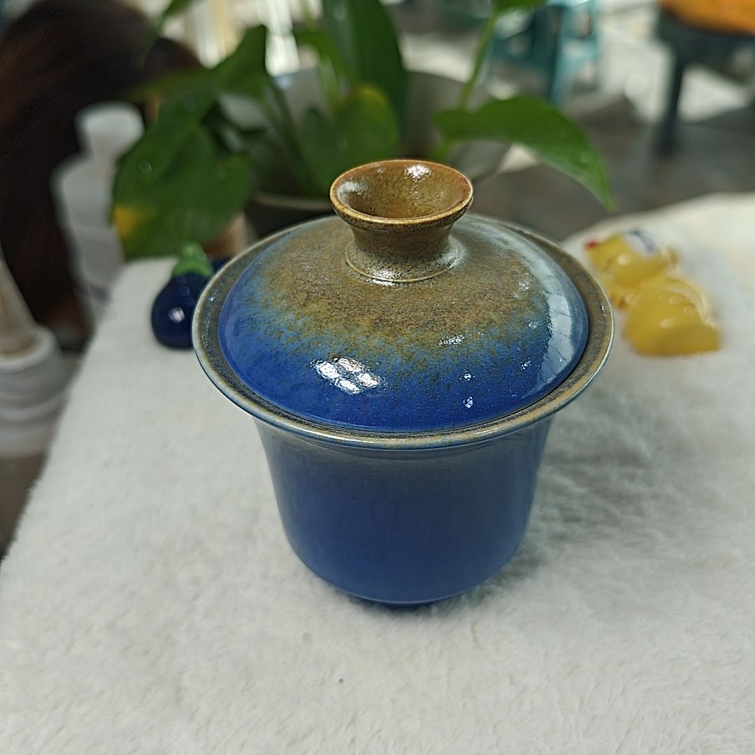 小容量盖碗  禄也手作