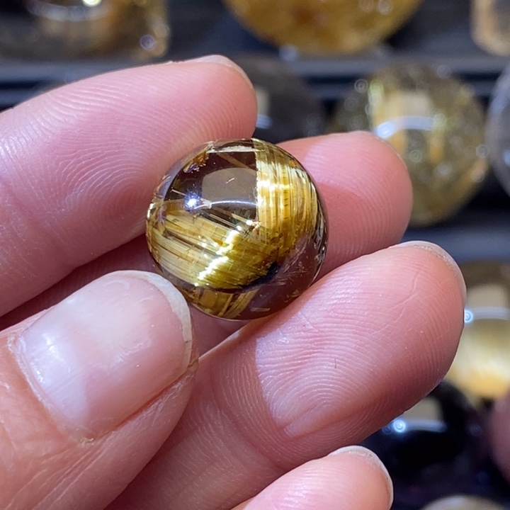 【闪购商品】水晶天然钛晶单珠未镶嵌➻****伦