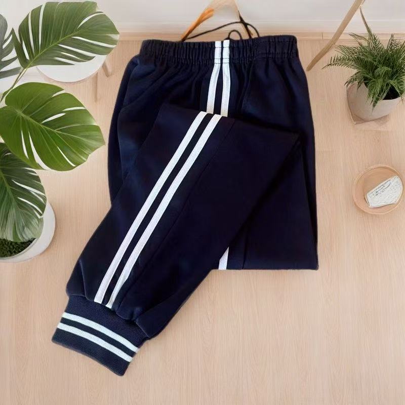 裤子学生学生校服潮流休闲风春秋束脚校服裤休闲