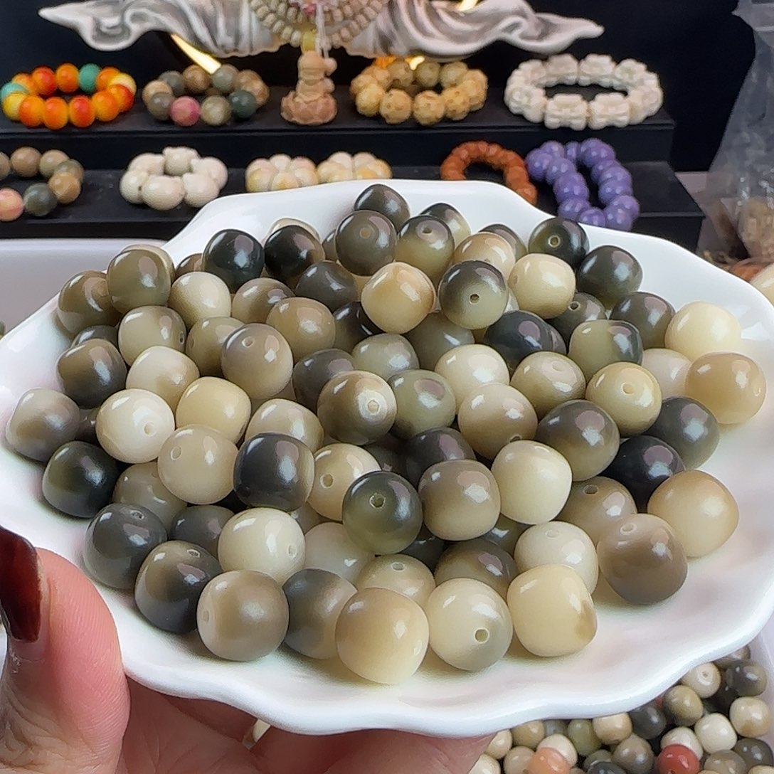 手串菩提根/象牙果卡12油墨飘花桶100卡牌➕50备珠