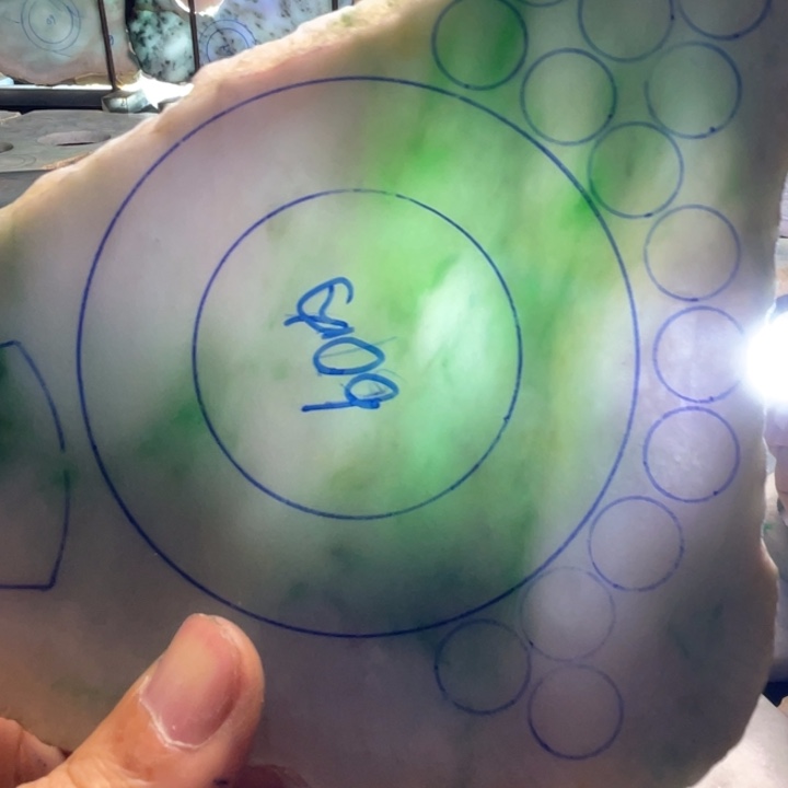 林***哥定制翡翠未镶嵌手镯