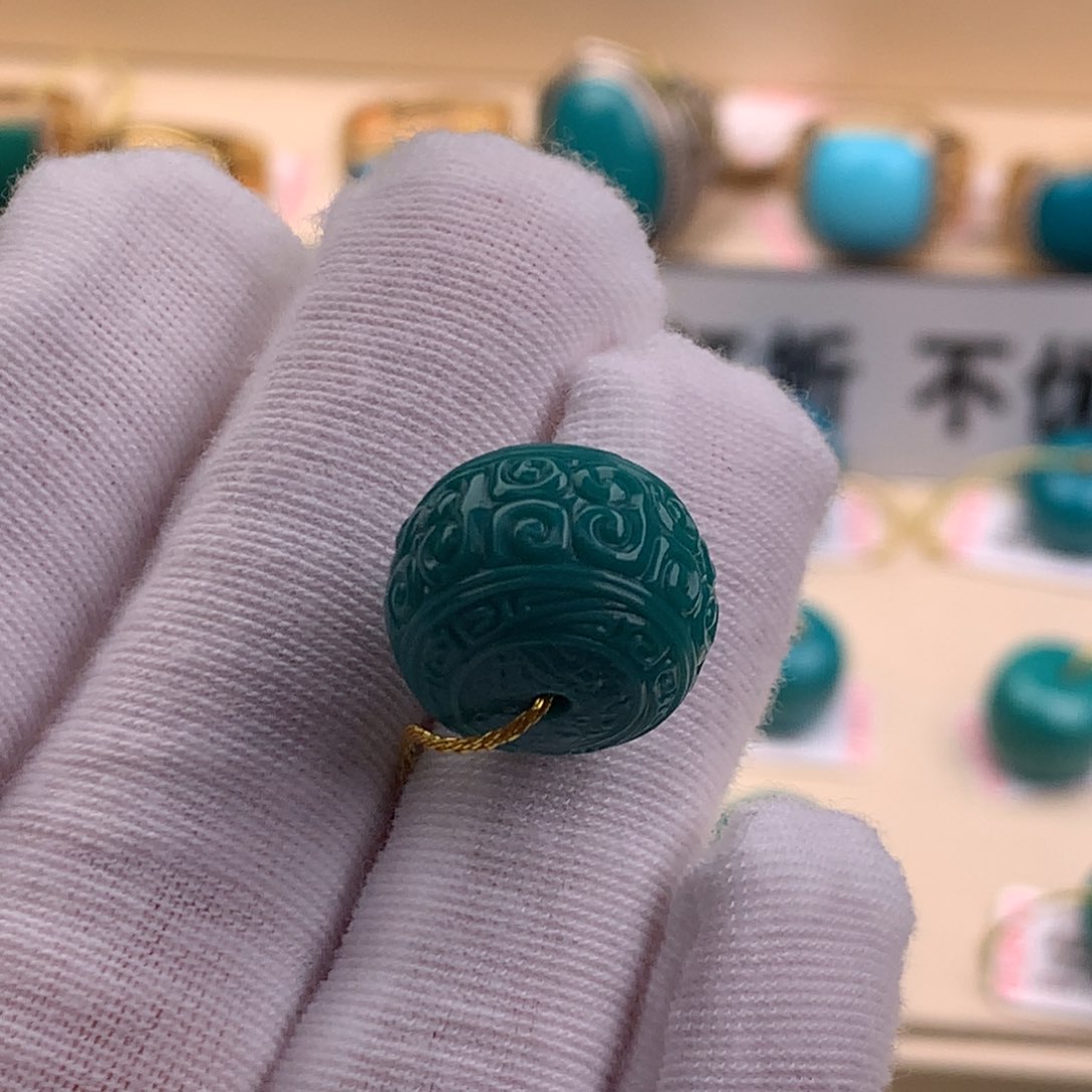 绿松石珠宝奇石未镶嵌R*R