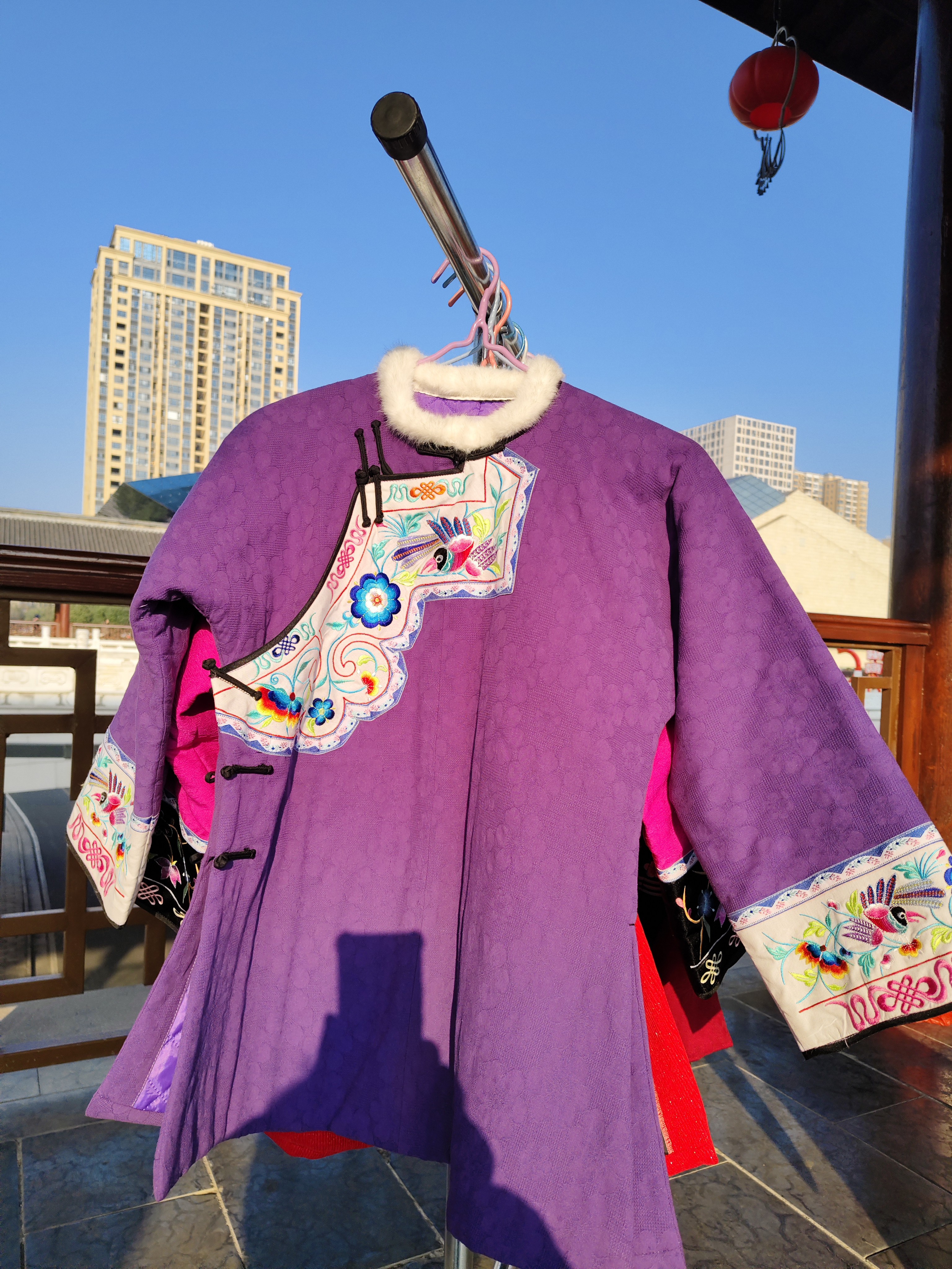 苗族服装夹棉上衣