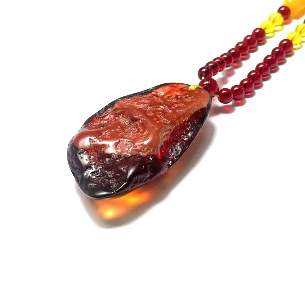 HN078 现代简约时尚项链 尺寸 66x39x18