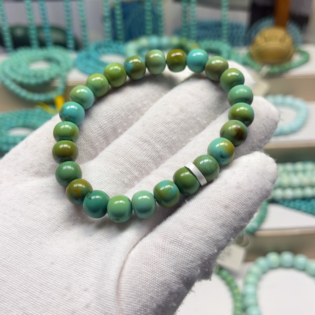 绿松石未镶嵌手链