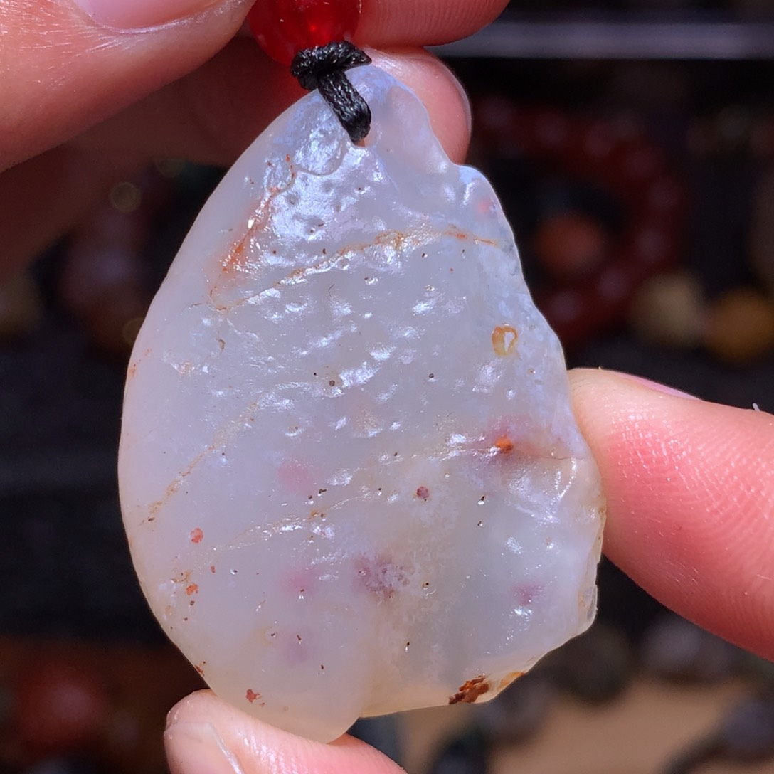 未镶嵌玛瑙/玉髓珠宝半成品