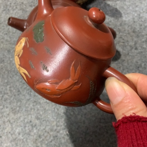 茶壶紫砂陶瓷摆件爱好者摆件