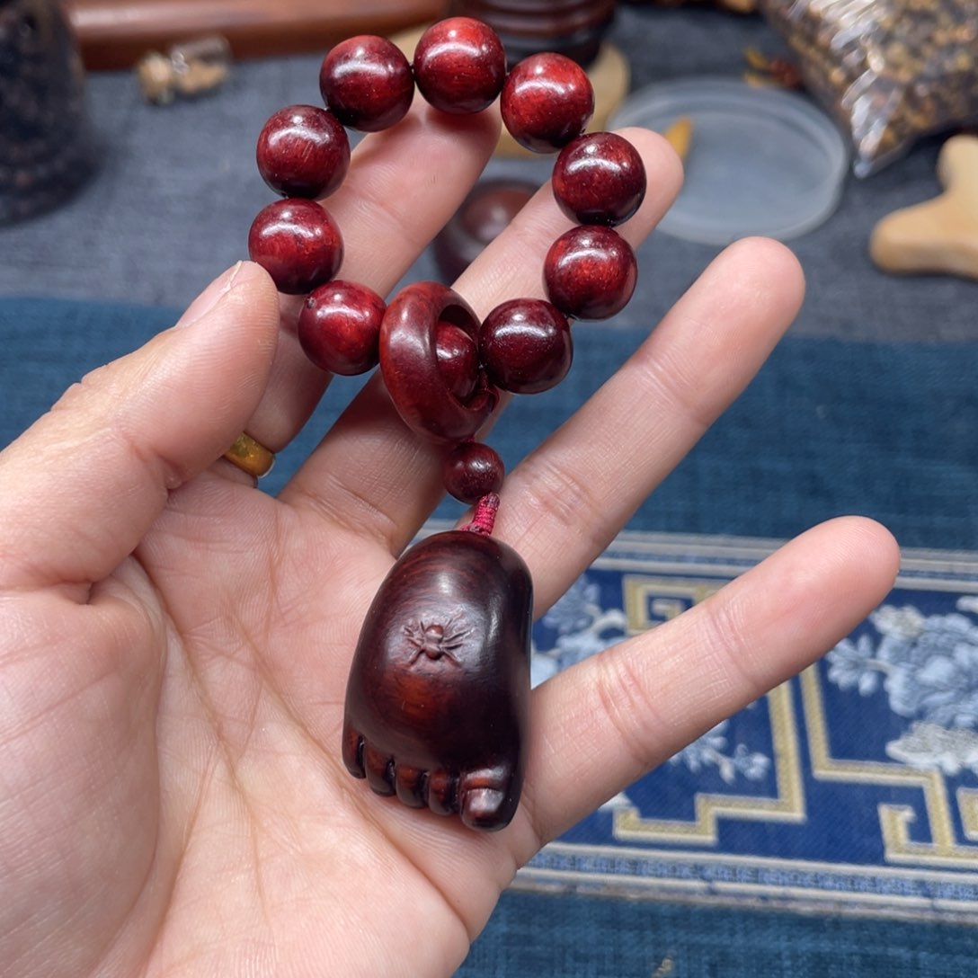 维腊木（绿檀）无事牌