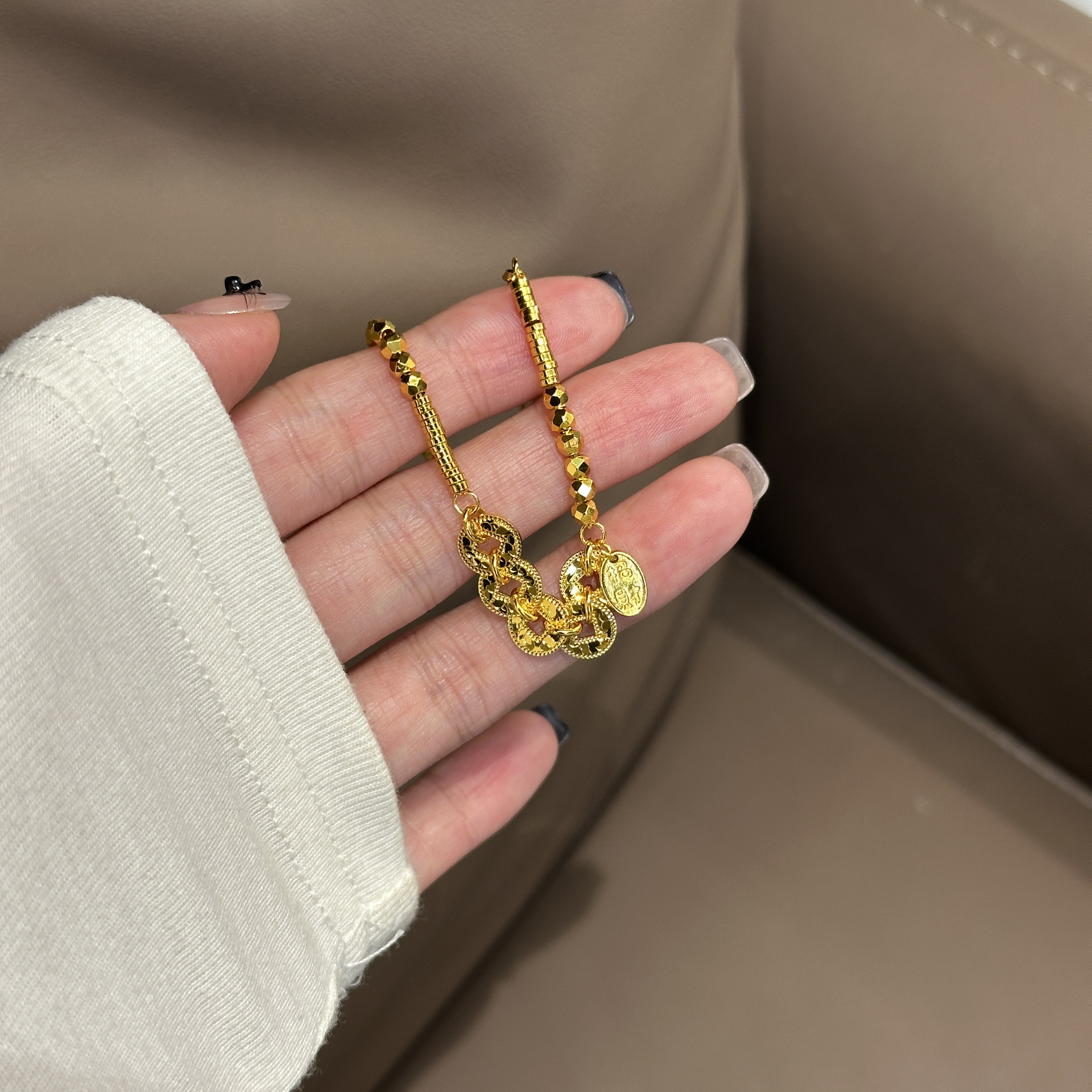 铜合金手链 CC10510 高定系列 手链 16+3CM