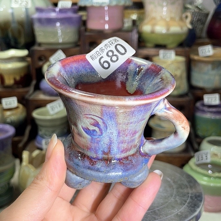 红陶内口径7高度7