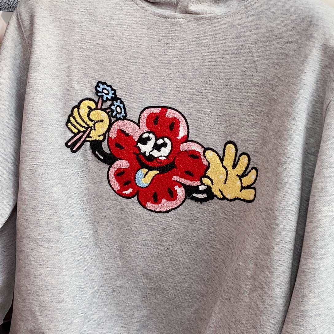 灰色太阳花卫衣160码