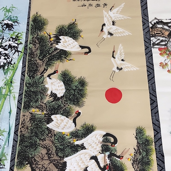 小周画廊的直播间