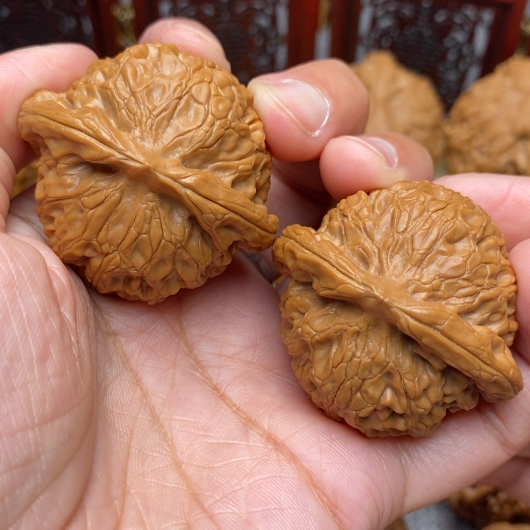 文玩核桃把件毕业绝配全品宫灯43尺