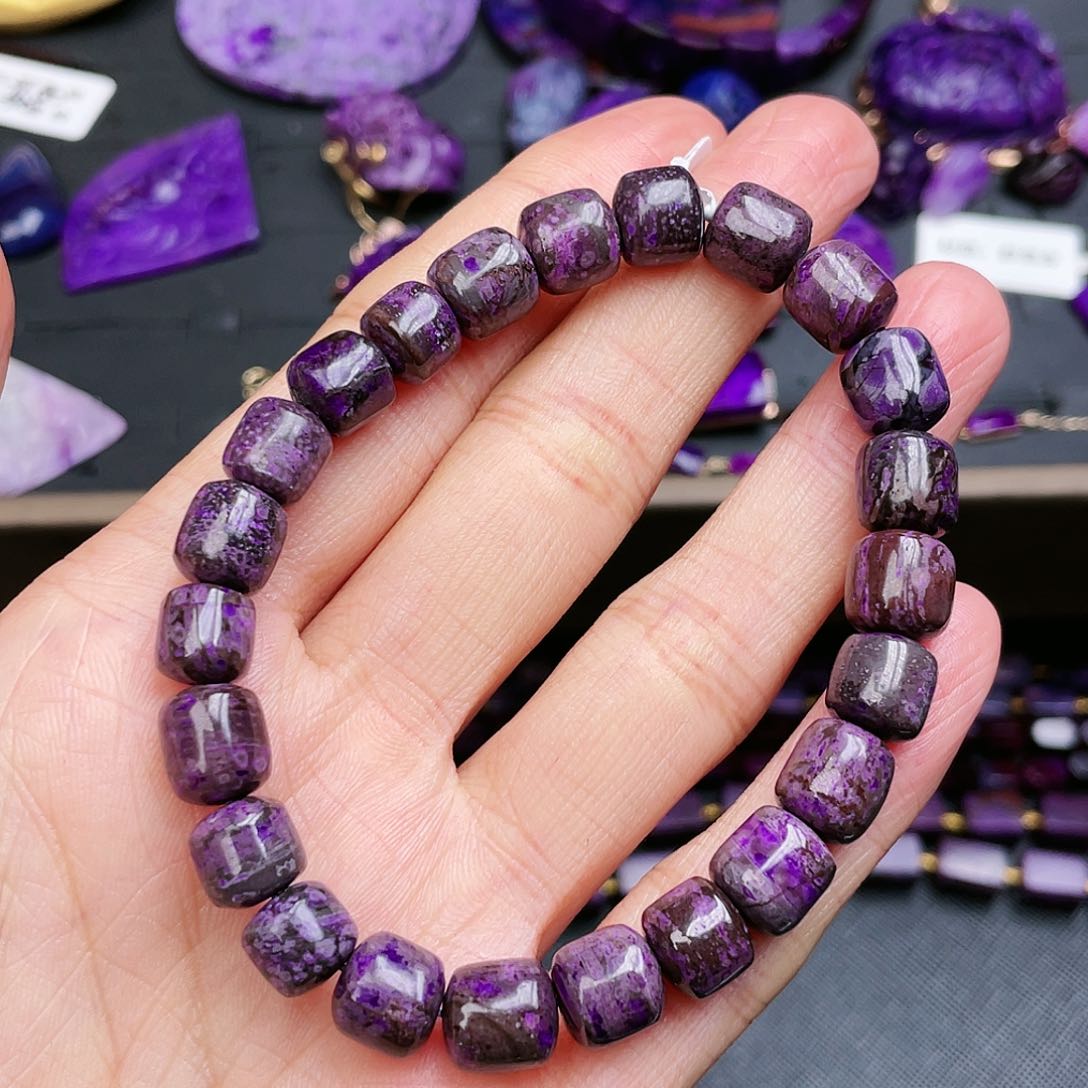 苏纪石（舒俱来）手链未镶嵌