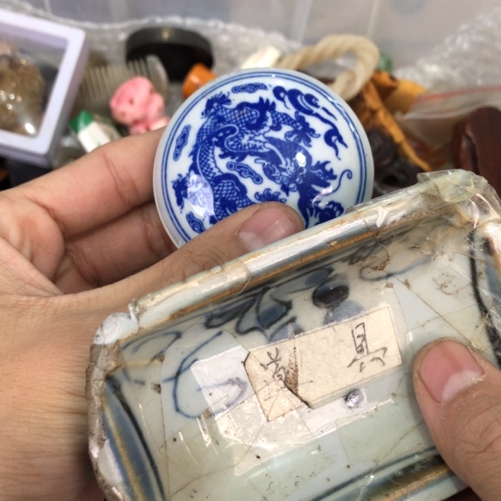 陶瓷孤品单件车里拍