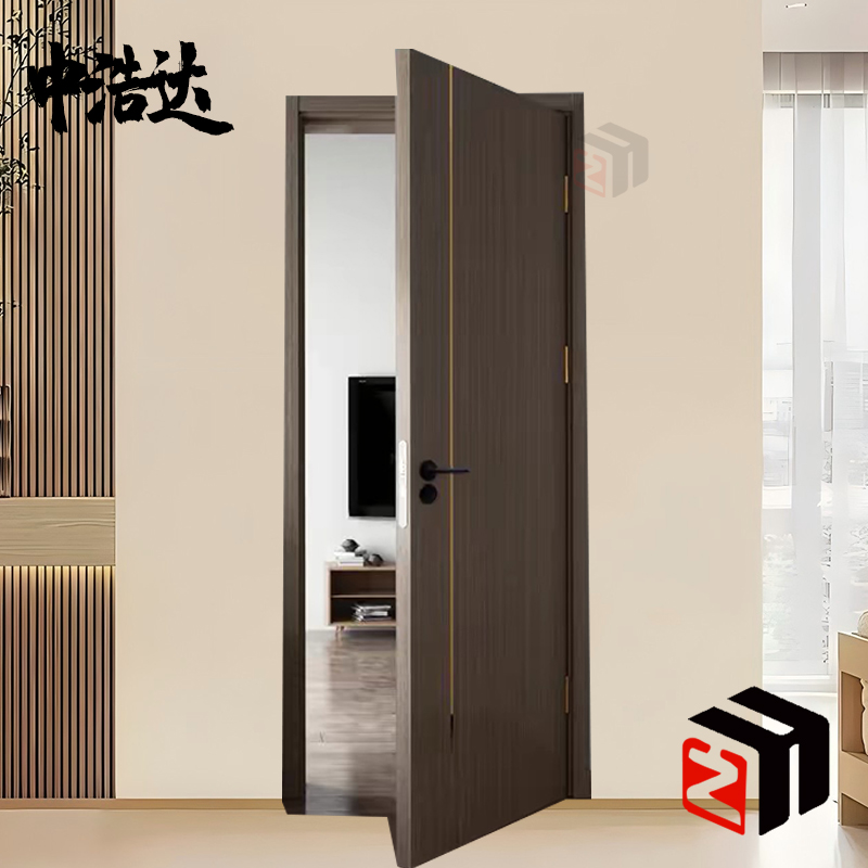 中浩达木门房间门卧室门静音门漆门套装实木复合门房间门房间门