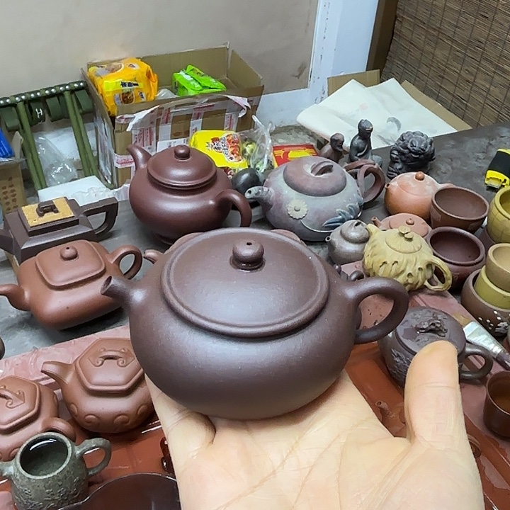 紫砂茶盘宜兴紫砂壶原矿紫砂壶