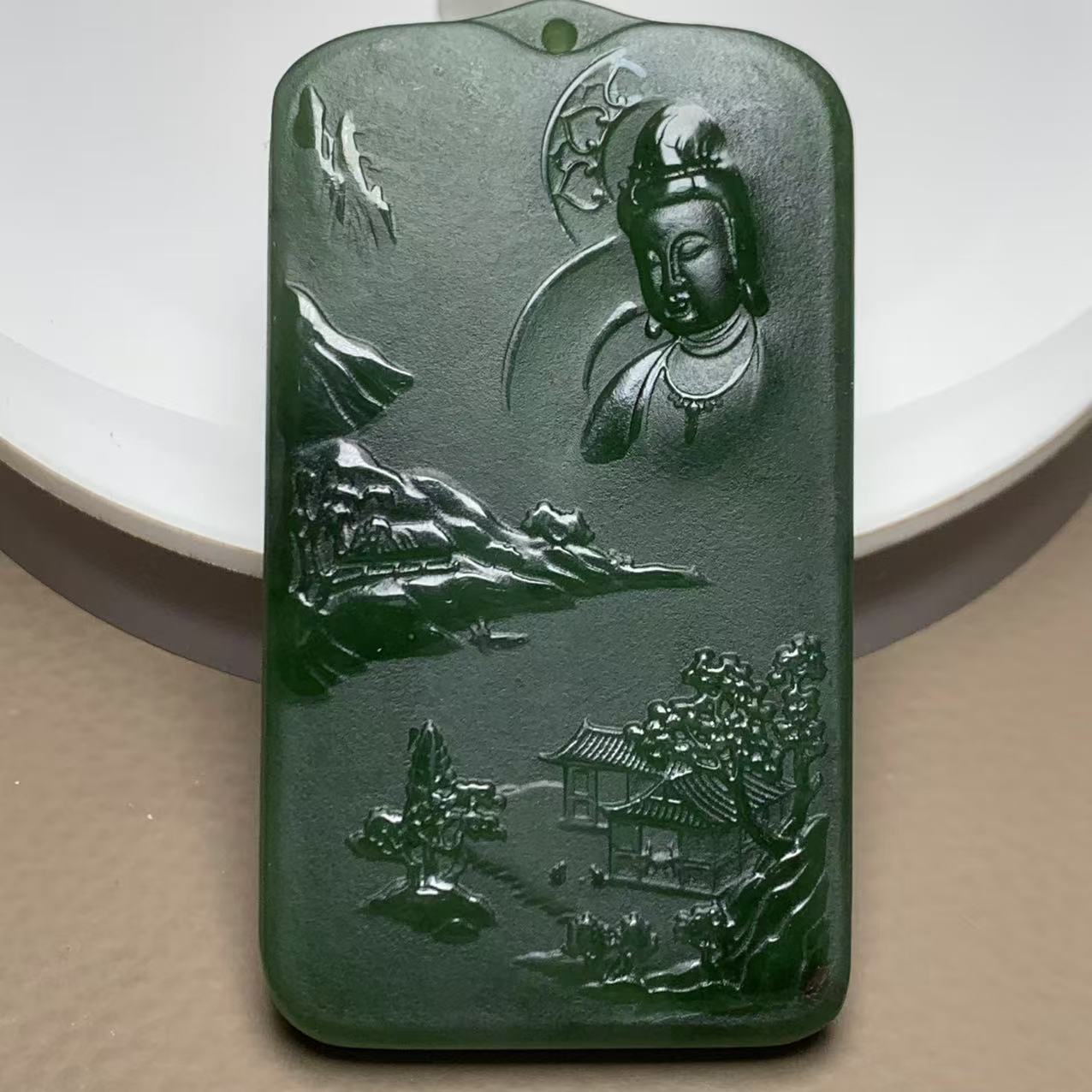 F1000珠宝玉石精选和田玉吊坠