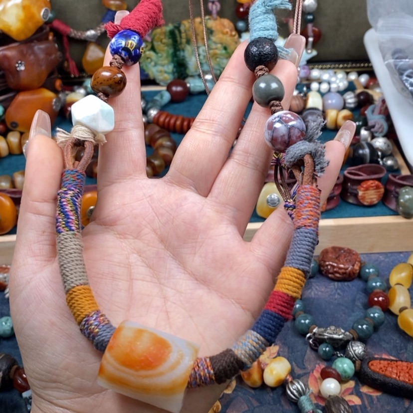 【闪购商品】玛瑙/玉髓颈饰未镶嵌