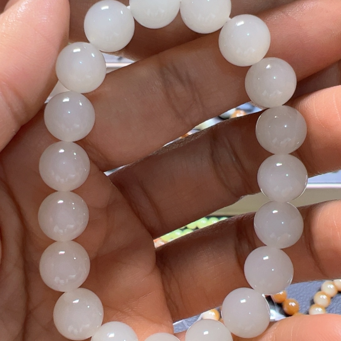 未镶嵌和田玉手链