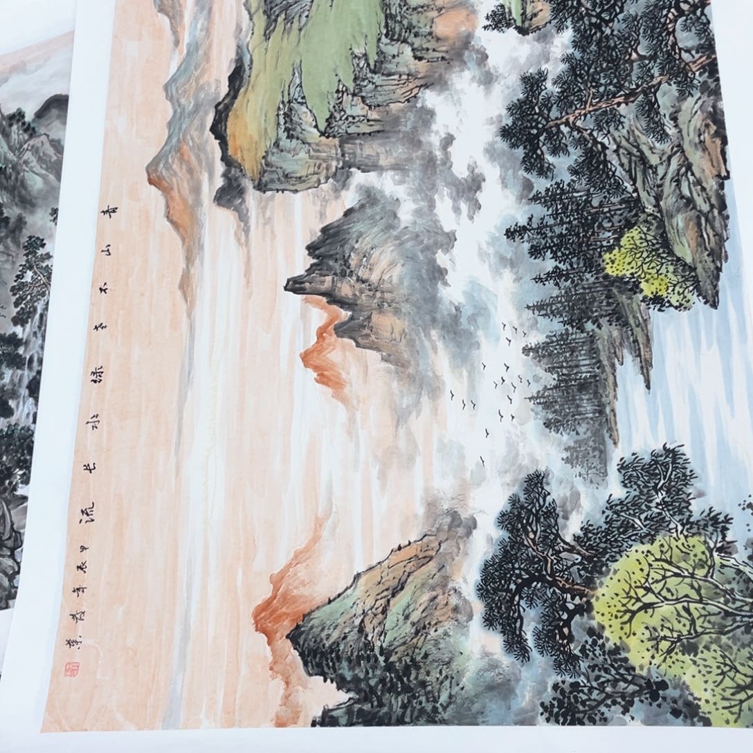 国画到*绘画艺术作品