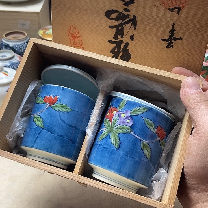 青***草瓷片001 一人直播，看品直播间说序号