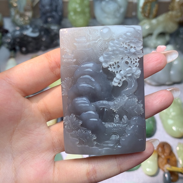 和田玉挂件未镶嵌