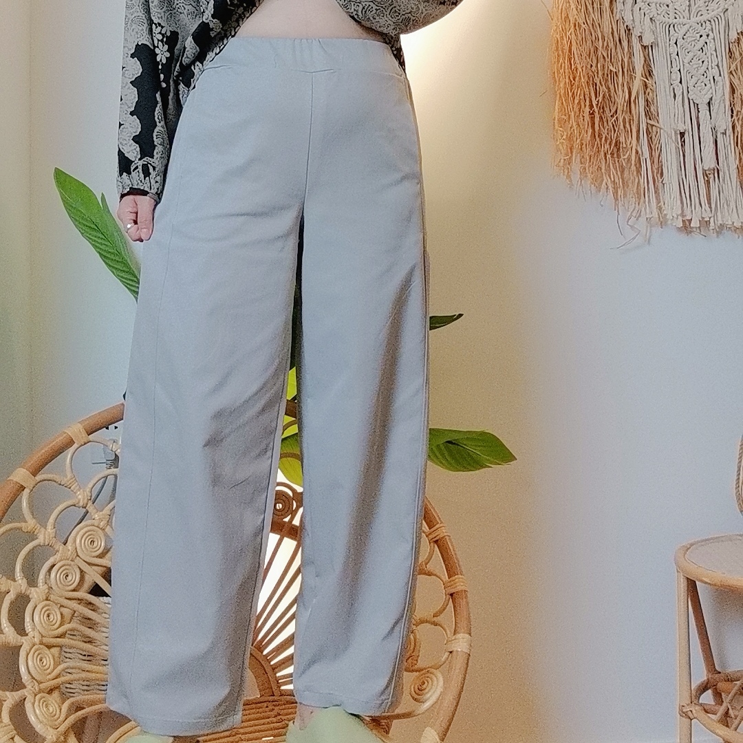 H初秋胖人穿的香蕉裤S25818