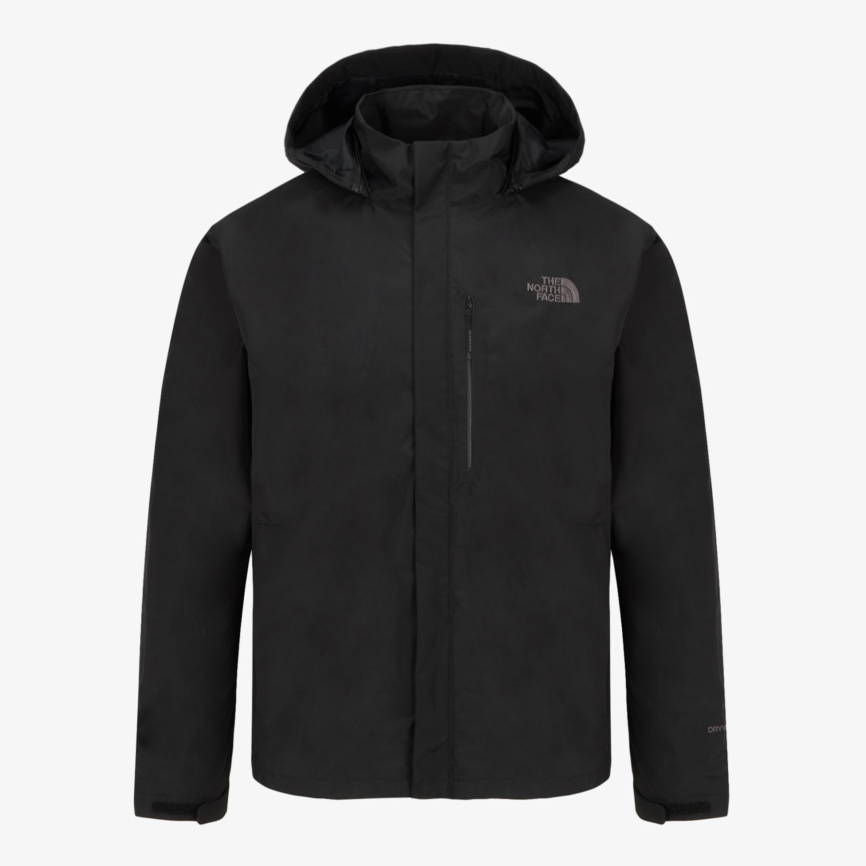 THE NORTH FACE/北面 刺绣Logo户外登山防风防水连帽可拆冲锋衣