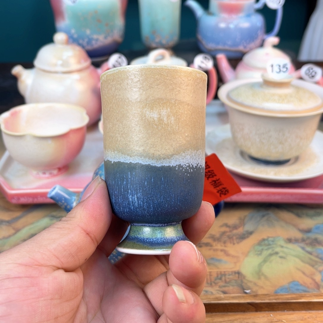 杯景德镇高温颜色釉