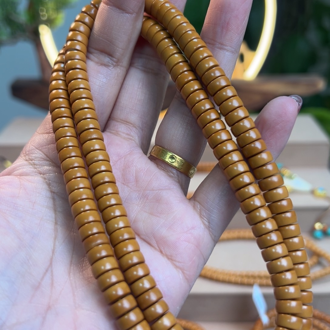 手串/手链橄榄核8.0素药片脖挂