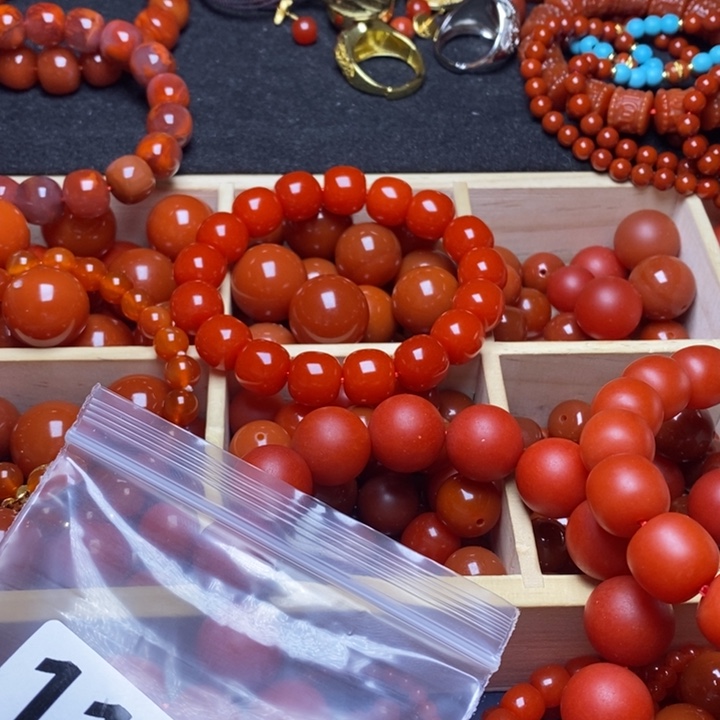 南红玛瑙手链未镶嵌等