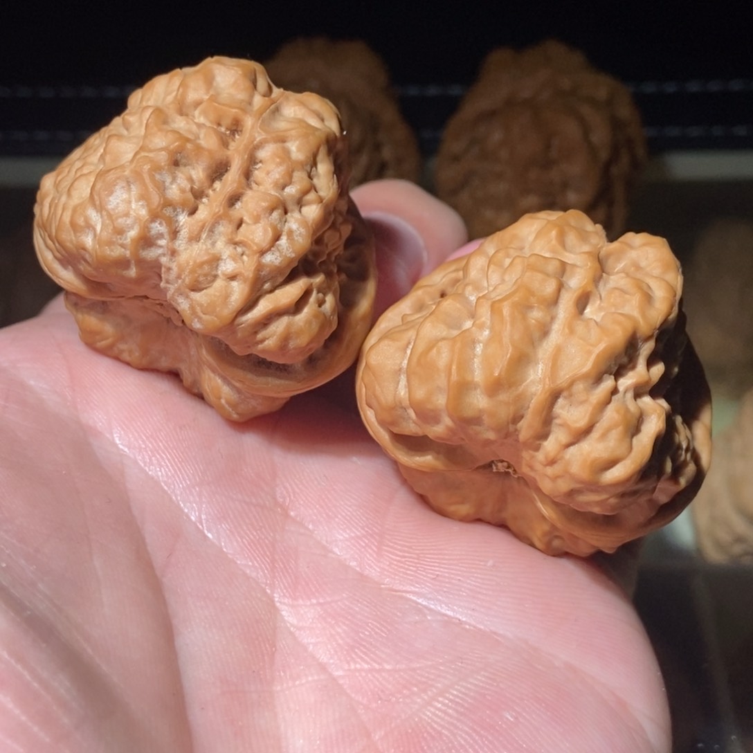 文玩核桃把件40蹬腿