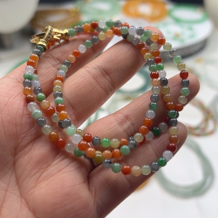 定制翡翠未镶嵌15卡4.0