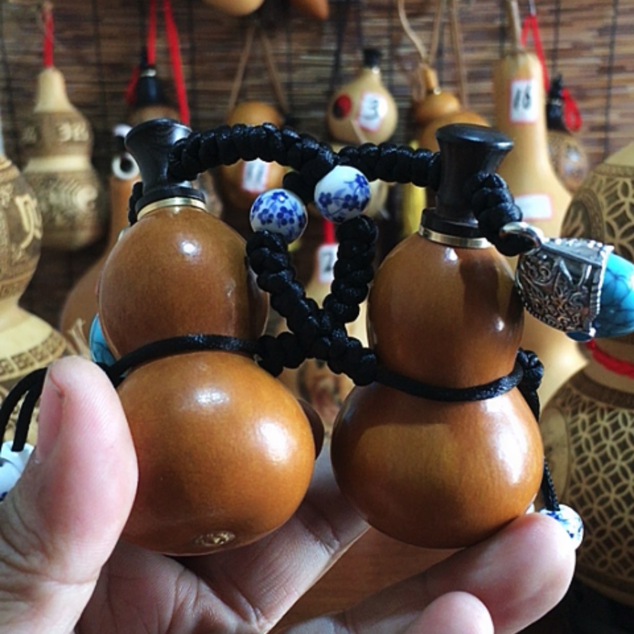 【闪购商品】天然葫芦吊坠项链