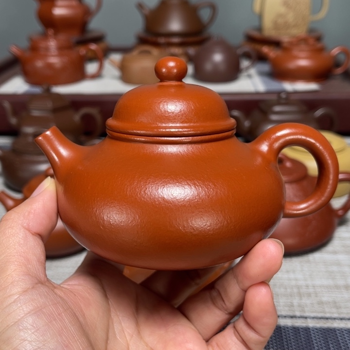紫砂茶壶全手工制作200cc