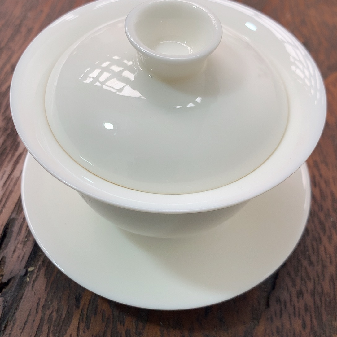 瓷三才盖碗三才盖碗