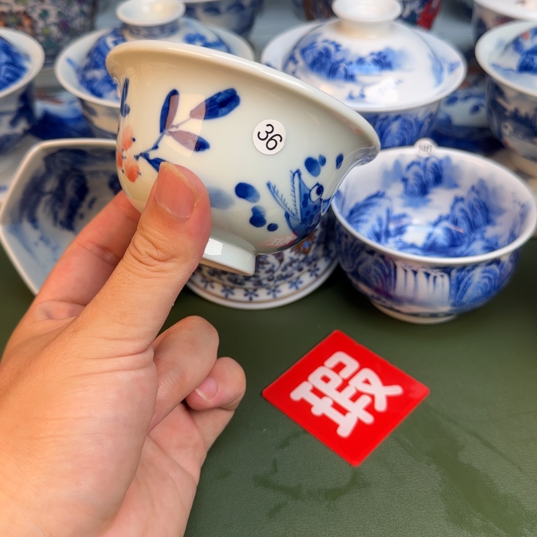 彦祖纯手工手绘茶具36