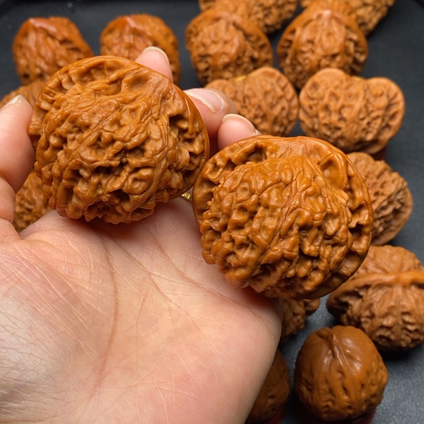 【闪购商品】文玩核桃把件官帽